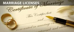 a copy of marriage certificate
